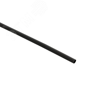 Термоусаживаемая трубка ТУТк с клеевым слоем нг 6/2 черная в отрезках по 1м PROxima - фото 1