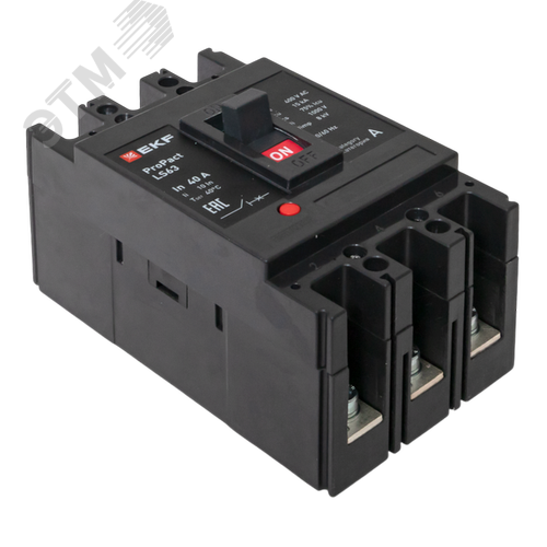 LS63 15кА 3P 40А ProPact EKF - фото 8