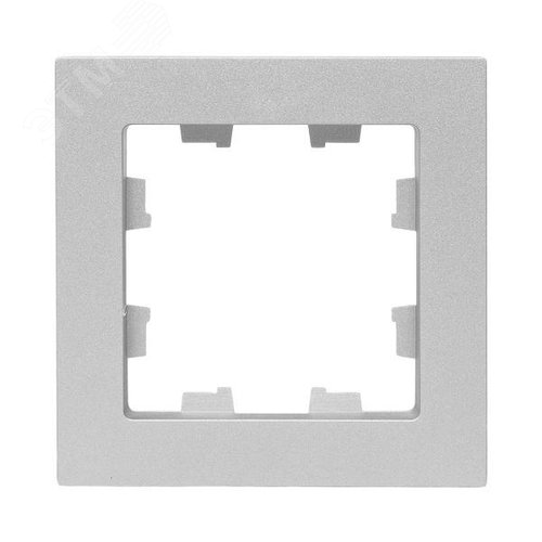 Эпика Рамка 1-местная алюминий пластик EKF - фото 2