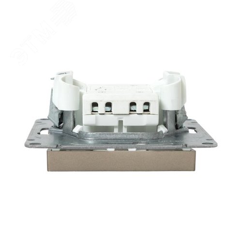 Механизм выключателя. одноклавишный. проходной. шампань Эпика EKF - фото 7