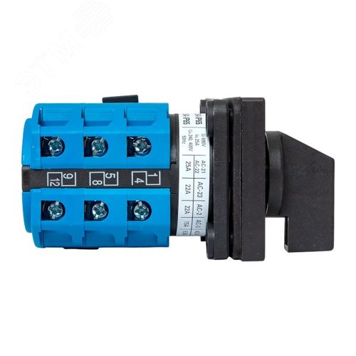 Переключатель кулачковый ПК-1-102 25А 2P 0-1-2-3 IP65 EKF - фото 3