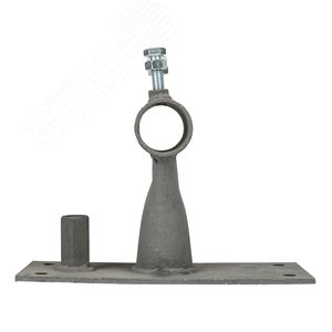 Держатель мачты молниеприемника к стене, 40 мм, 100 мм вынос с гайкой PROxima - фото 3