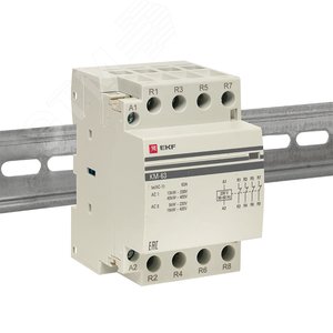 Контактор модульный КМ 63А 4NC (3 мод.) PROxima - фото 3