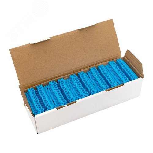 Клемма проходная винтовая UT 2.5 мм2 синяя EKF - фото 11