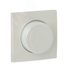 Валенсия лицевая панель светорегулятора 600W 220В жемчуг - фото 1