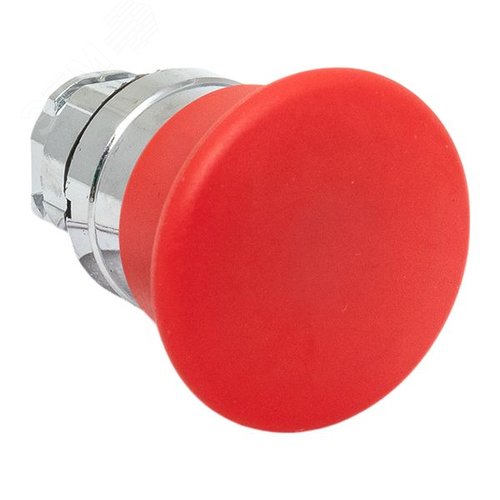 Механизм кнопки исполнительный XB4 Грибок красный возвратный без фиксации без подсветки IP65 - фото 1
