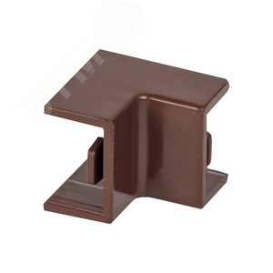 Угол внутренний (15х10) (4 шт) Plast под темное дерево - фото 1