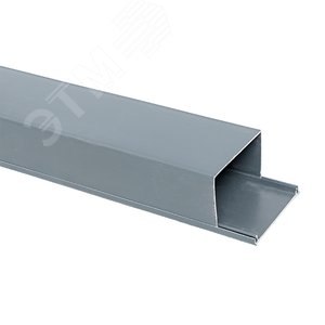 Канал кабельный 100х60 (18м) RAL 7005 Basic - фото 3