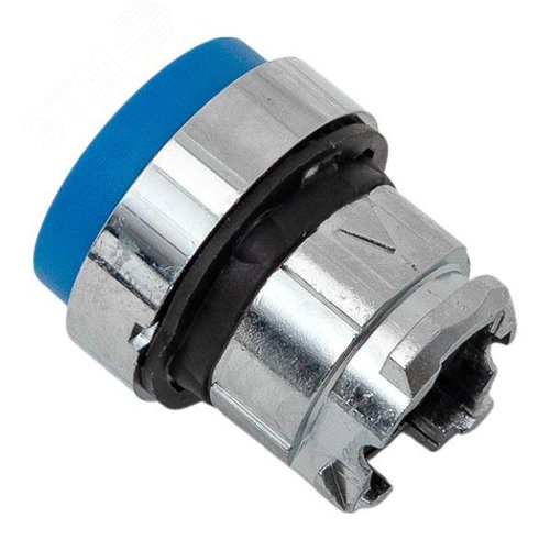 Исполнительный механизм кнопки XB4 синий выпирающая возвратный без фиксации, без подсветки IP65 - фото 7