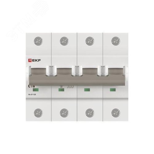 Выключатель автоматический ВА 47-125 4P 16А (C) 15кА PROXIMA - фото 3