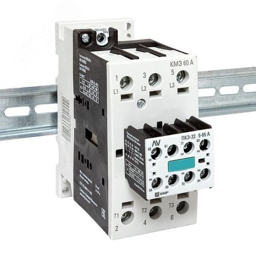 Комплект КМЭ 60А 400В АС с дополнительными контактами 2НО+2НЗ EKF AVERES - фото 2