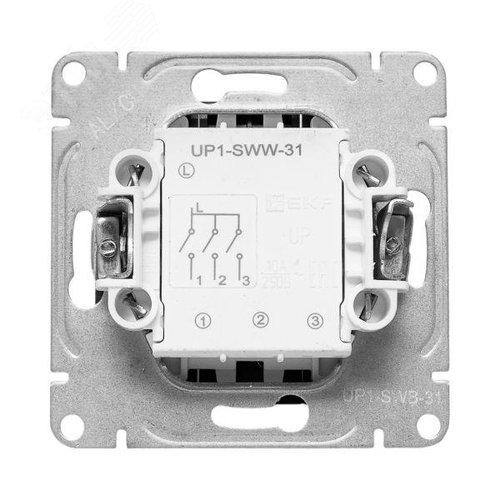 Эпика Механизм выключателя 3кл. черный EKF - фото 4