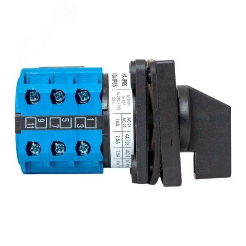 Переключатель кулачковый ПК-1-94 10А 4P для амперметра IP65 - фото 3