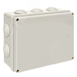 Коробка распаячная КМР-050-042 пылевлагозащитная 10 мембранных вводов уплотнительный шнур (190х140х70) PROxima plc-kmr-050-042 EKF - 3