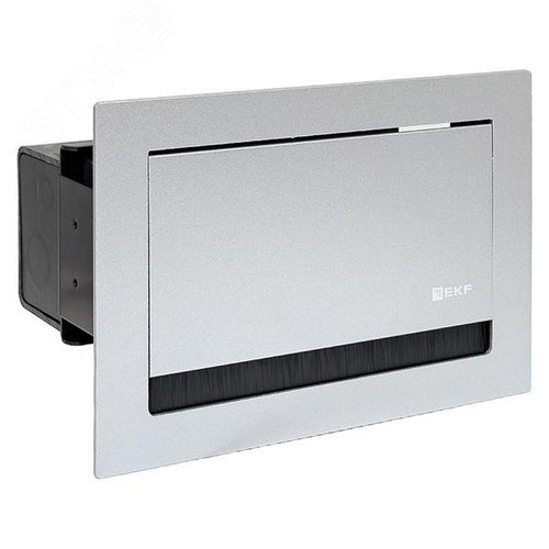 Встраиваемый настольный лючок, 4 модуля, C-Line - фото 9