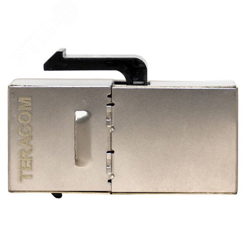 Адаптер проходной TERACOM PRO Cat.6 экран. RJ45-RJ45 тип Keystone - фото 3