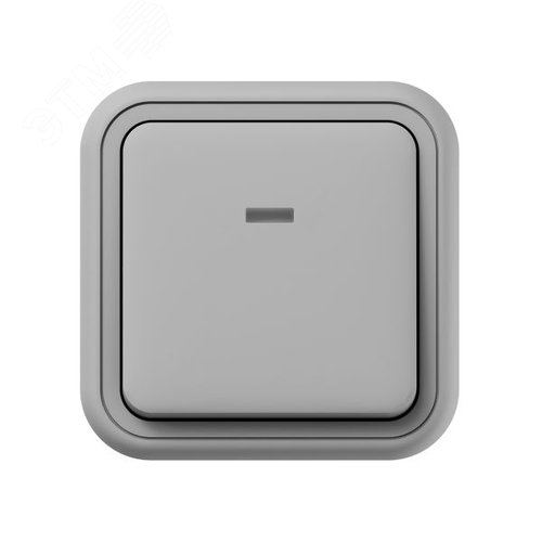 Выключатель, одноклавишный, СП, автоматические клеммы белый, Бронто EKF - фото 3