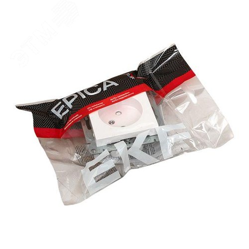 Эпика Механизм розетки 16А без заземления со шторками белый EKF - фото 10