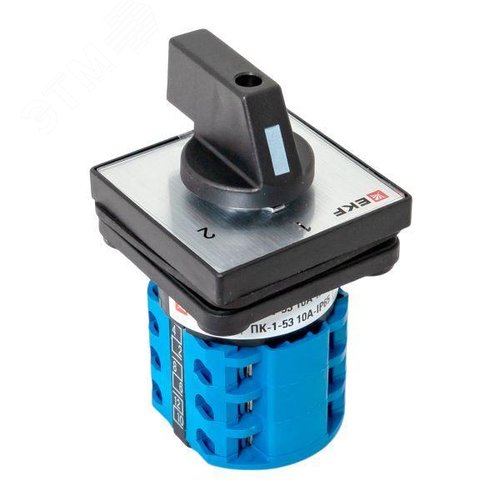 Переключатель кулачковый ПК-1-53 10А 3P 1-2 IP65 PROxima - фото 7