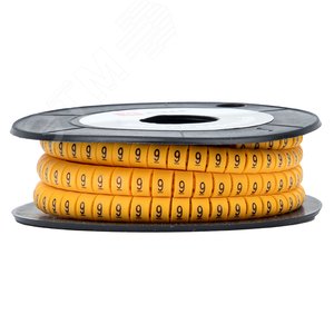 Маркер кабельный 6.0кв.мм 9 (350ед) (ЕС-3) - фото 2