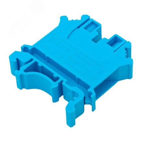 Клемма проходная винтовая UT 10 мм2 синяя EKF - фото 8