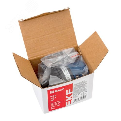 Переключатель кулачковый ПК-1-13 32А 3P 0-1 IP65 EKF - фото 10