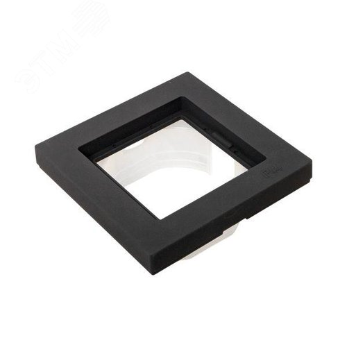 Эпика Рамка 1-местная IP44 черный пластик EKF - фото 6