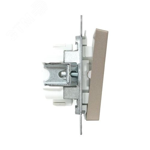 Механизм выключателя. одноклавишный. шампань Эпика EKF - фото 3