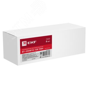 Трансформатор звонковый модульный BT-230В/12-12В 15ВА PROxima - фото 3