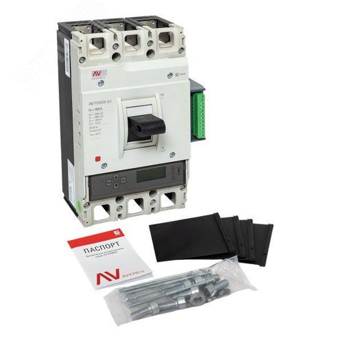 Выключатель автоматический AV POWER-3/3 400А 100kA ETU6.2 AVERES - фото 12