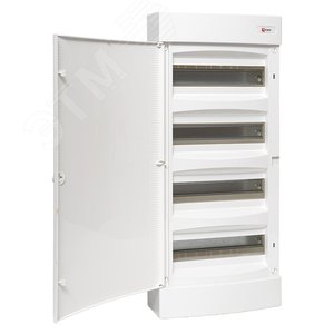 Щит распределительный навесной Unix белая дверь 4х12 модулей IP41 EKF PROxima - фото 3