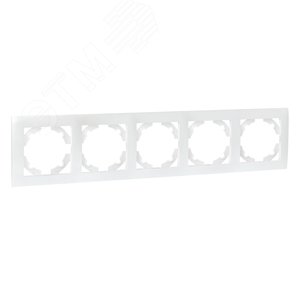 Изображение товара Валенсия Рамка 5-местная жемчуг (шт)