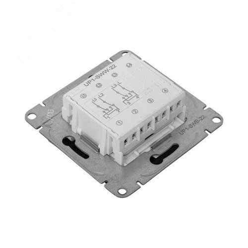 Эпика Механизм выключателя 2кл. перекрестный черный EKF - фото 9