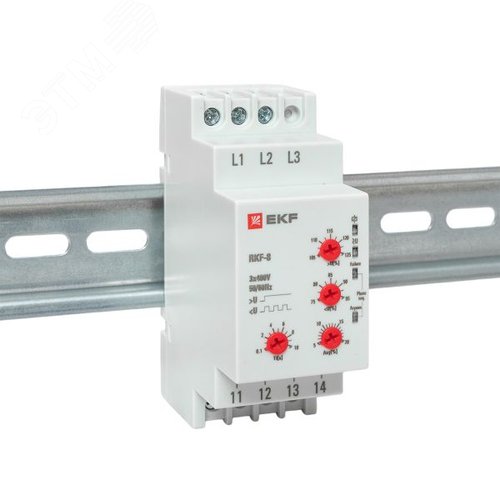 Реле контроля фаз многофункциональное - фото 2