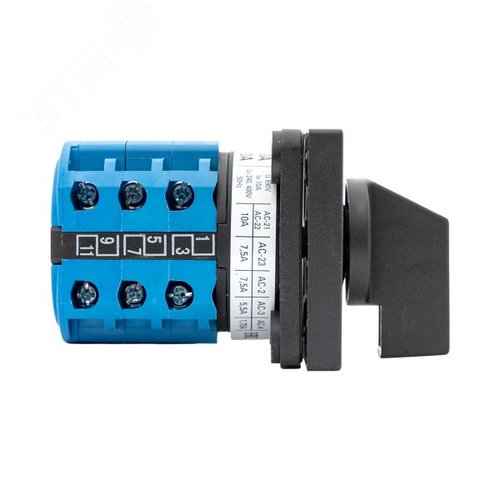 Переключатель кулачковый ПК-1-23 10А 3P 1-0-2 - фото 3
