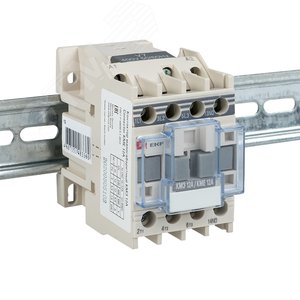 Пускатель магнитный КМЭ 12А катушка управления 380В АС малогабаритный 1NO - фото 3