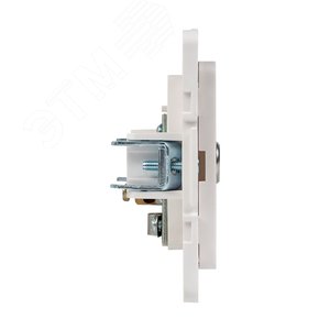 Стокгольм Механизм Розетки TV 1-местной 75Ом 5-862МГц белый - фото 2