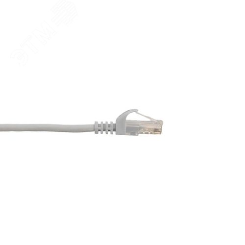 Патч-корд TERACOM PRO Cat.5E неэкранированный UTP оболочка LSZH серый (1.0м) - фото 3