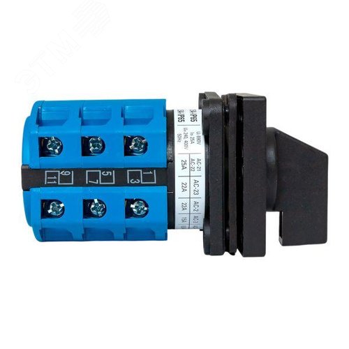 Переключатель кулачковый ПК-1-23 25А 3P 1-0-2 IP65 - фото 3