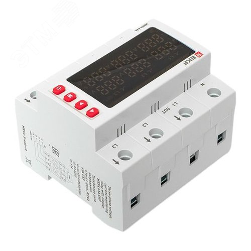 Трехфазное реле напряжения и тока с дисп. MRVA 63A - фото 8