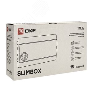 Щит распределительный ЩРВ-П-18 SlimBox белая дверца IP41 PROxima sb-v-18w EKF - 2