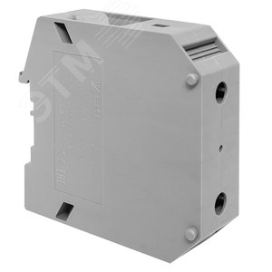 Клемма проходная винтовая JXB 95 мм2 серая EKF - фото 1