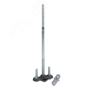 Крепление молниеприемника к стене D 16 мм L 200мм хомут HZ PROxima - фото 2