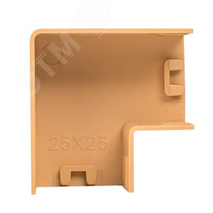 Поворот 90 градусов (25х25) (4 шт) Plast PROxima под светлое дерево - фото 2