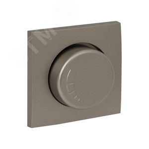 Валенсия лицевая панель светорегулятора 600W 220В кашемир - фото 2