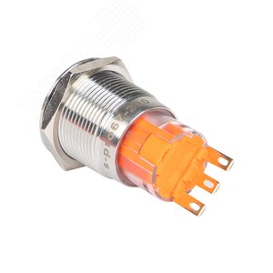 Кнопка S-Pro67 19 мм с фикс. без подсв PROxima - фото 2