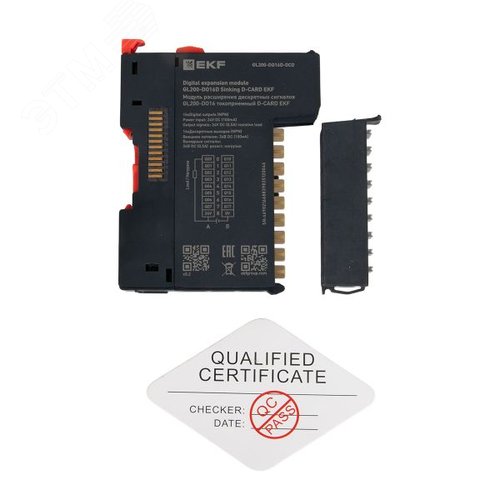 Модуль расширения дискретных сигналов GL200-DO16 токоприемный D-CARD - фото 13