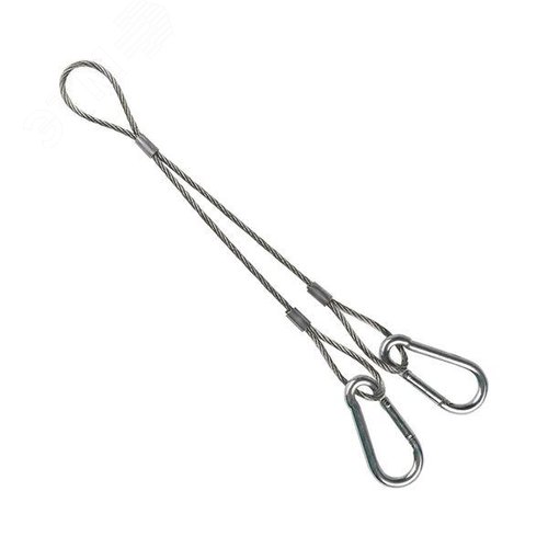 Подвес Y-образный с карабинами 150 мм - фото 1