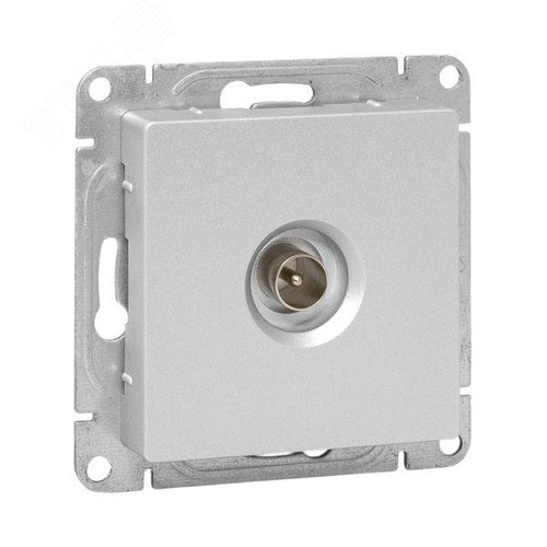 Изображение товара Эпика Механизм розетки TV одиночная алюминий EKF (шт)
