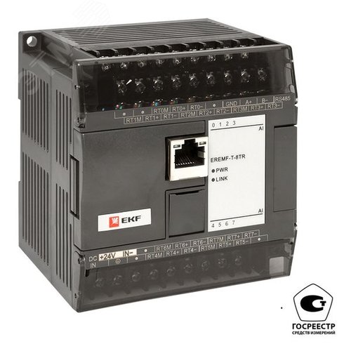 Изображение товара Модуль ввода термосопротивлений EREMF 8 PRO-Logic (с поверкой) (шт)